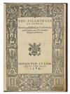 LLOYD, LODOWICK. The Pilgrimage of Princes, newly published.  1586